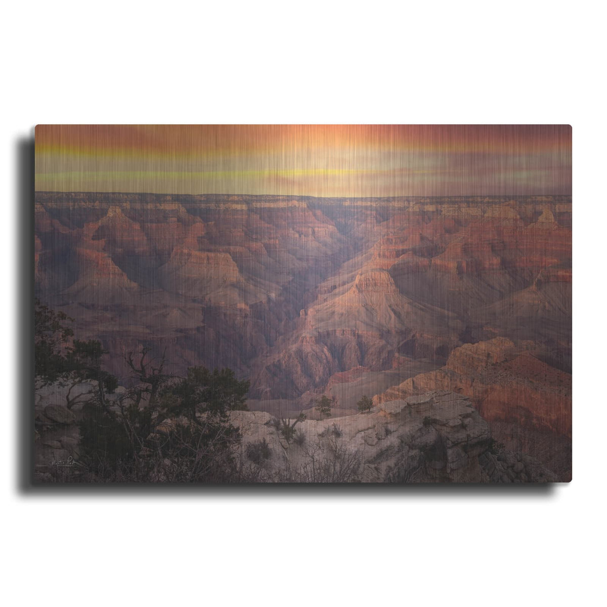 'Colors Of The Grand Canyon 1' by Martin Podt – Metal Wall Art