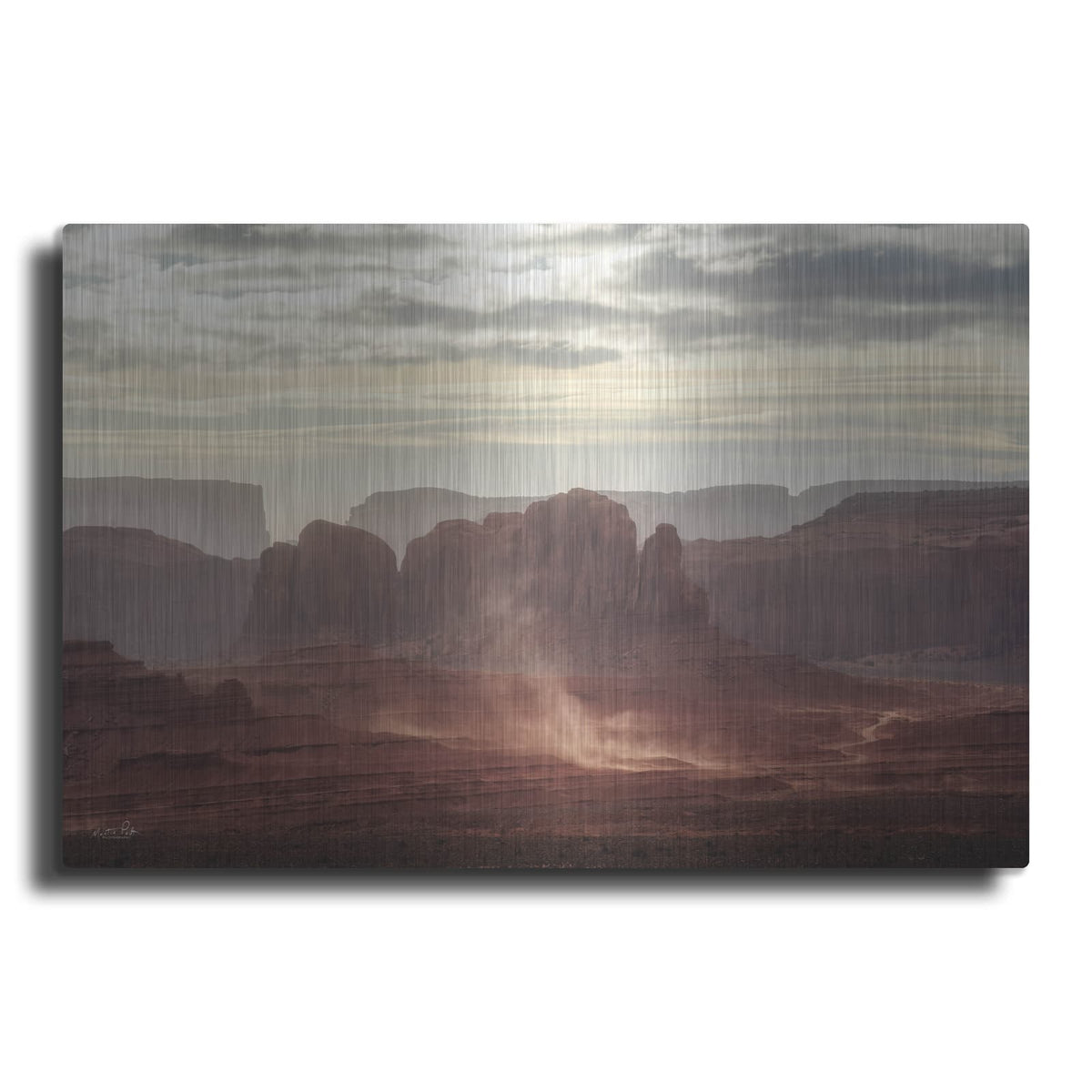 'The Sandstorm' by Martin Podt – Metal Wall Art