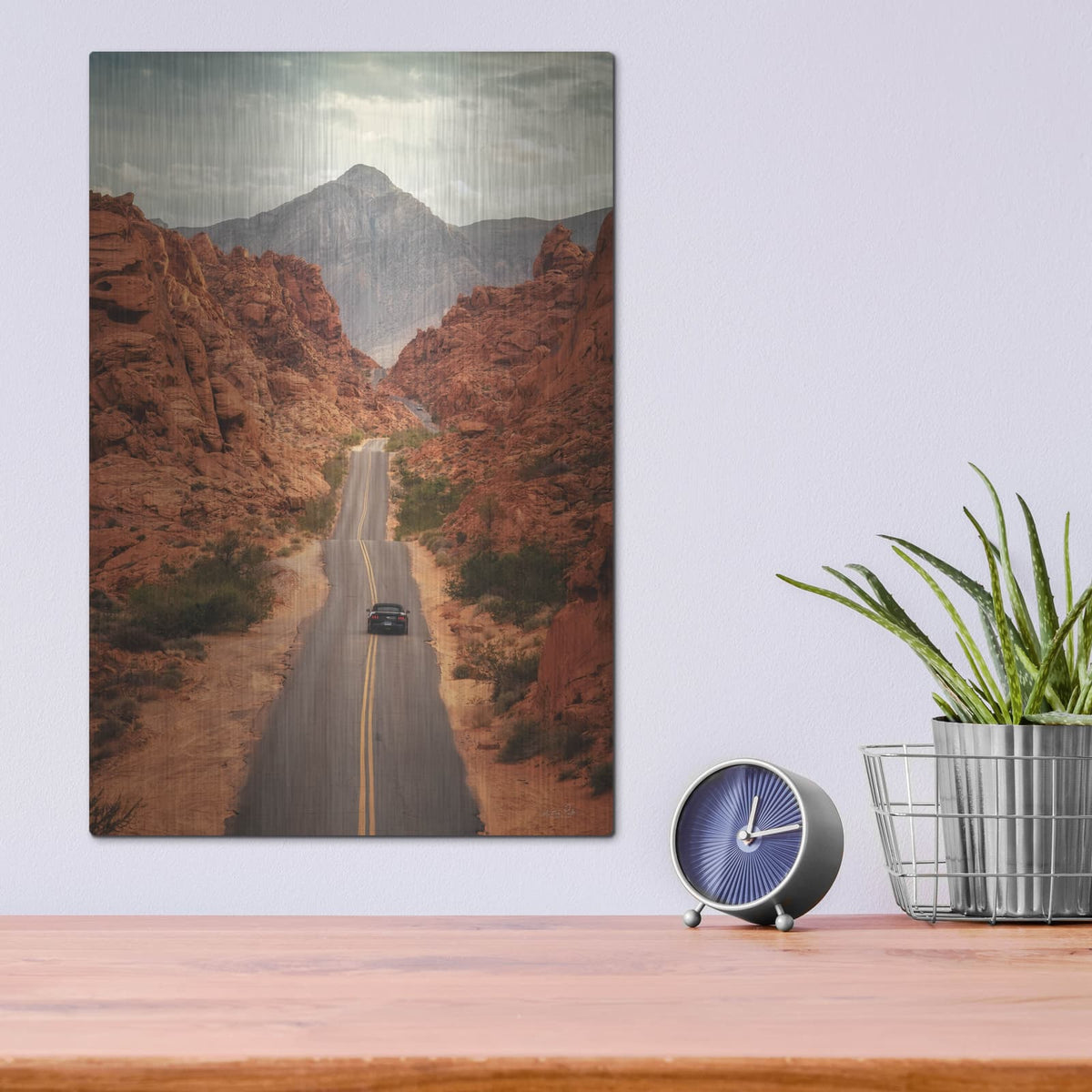 'American Beauty' by Martin Podt – Metal Wall Art, 12x16 room view