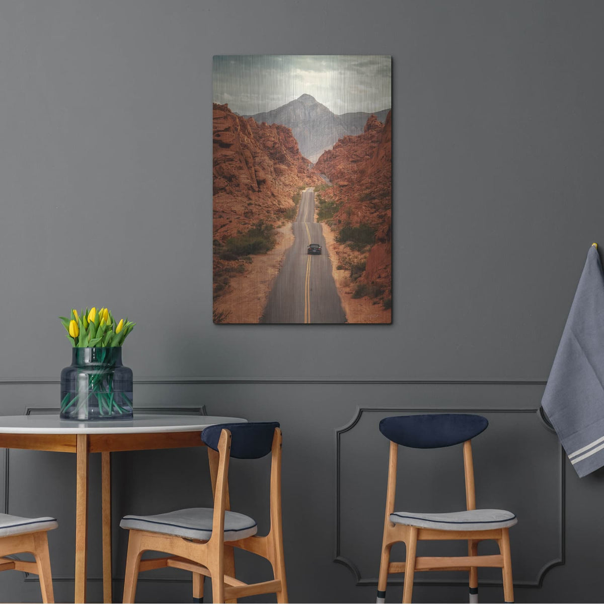 'American Beauty' by Martin Podt – Metal Wall Art, 24x36 room view