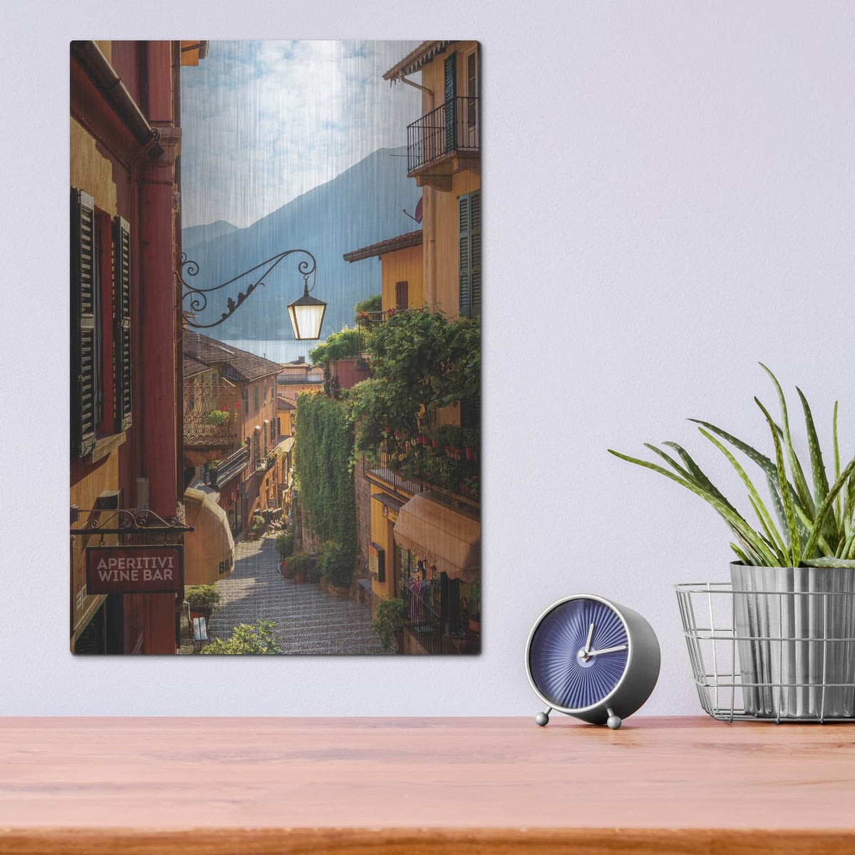 'Aperitivi Wine Bar' by Martin Podt – Metal Wall Art, 12x16 room view