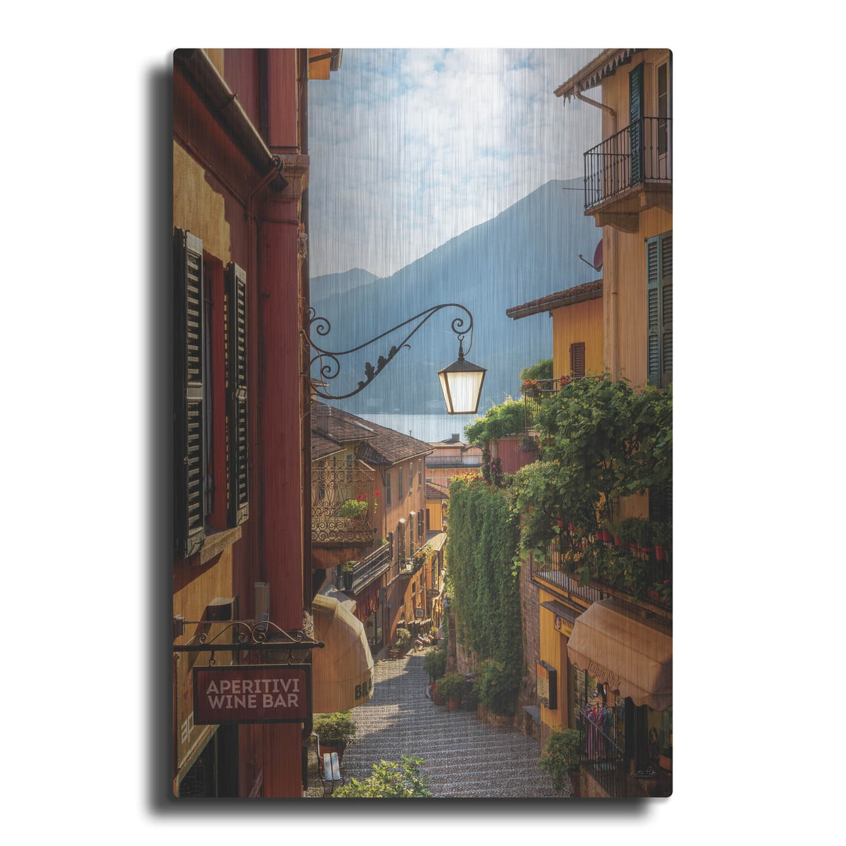'Aperitivi Wine Bar' by Martin Podt – Metal Wall Art