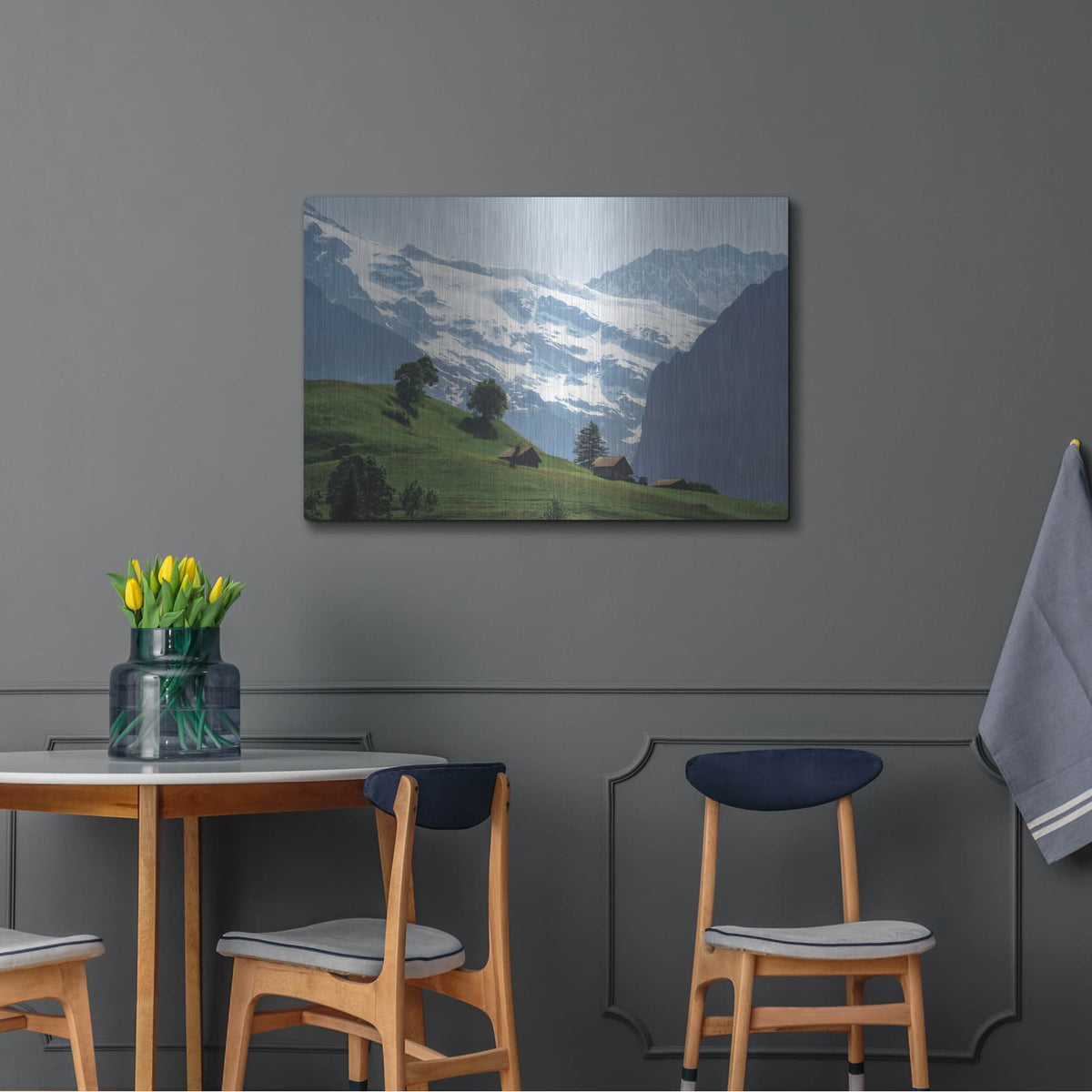 'Hot And Cold' by Martin Podt – Metal Wall Art, 36x24 room view