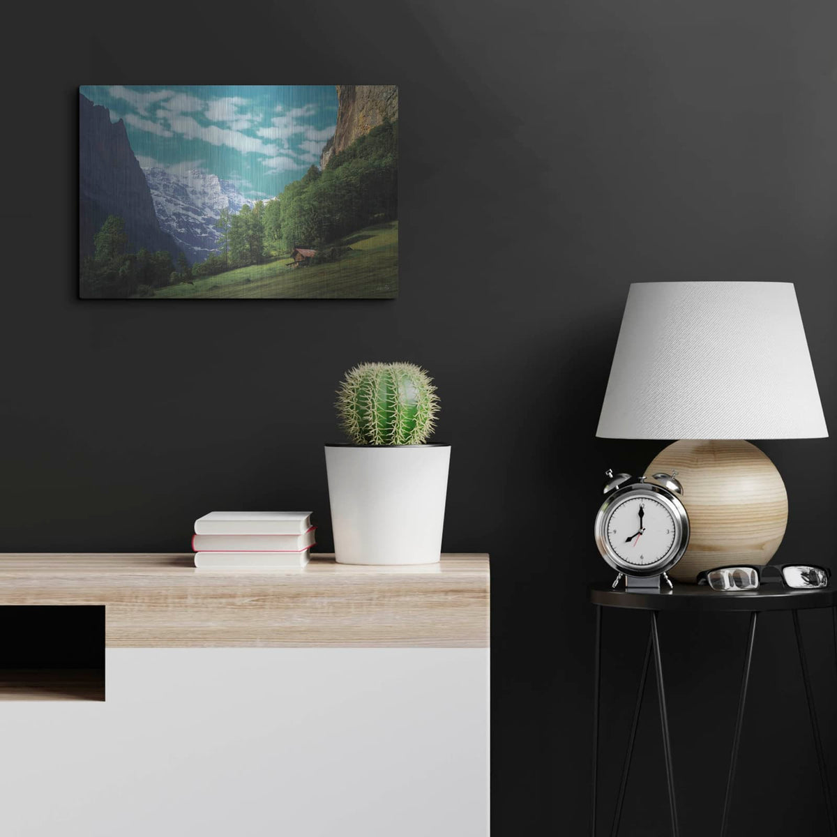 'Different Angels' by Martin Podt – Metal Wall Art, 24x16 room view