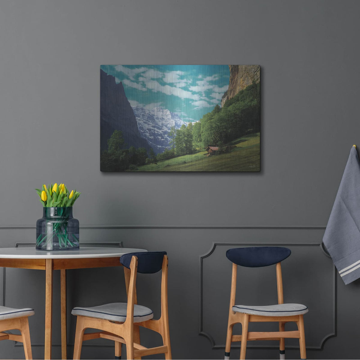'Different Angels' by Martin Podt – Metal Wall Art, 36x24 room view
