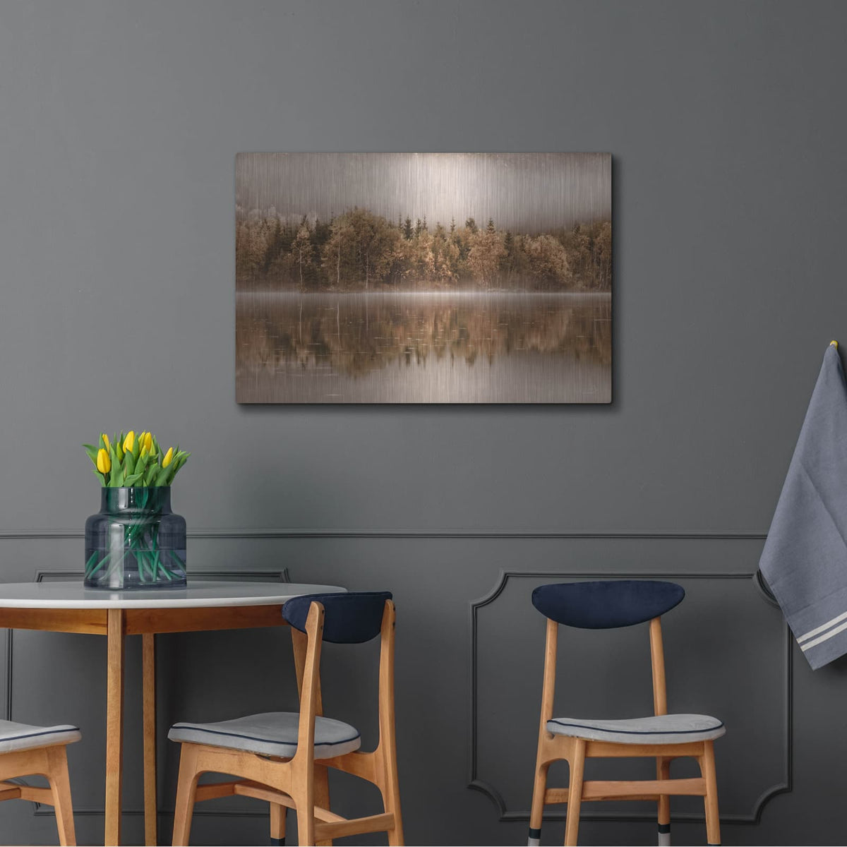 'Layers' by Martin Podt – Metal Wall Art, 36x24 room view