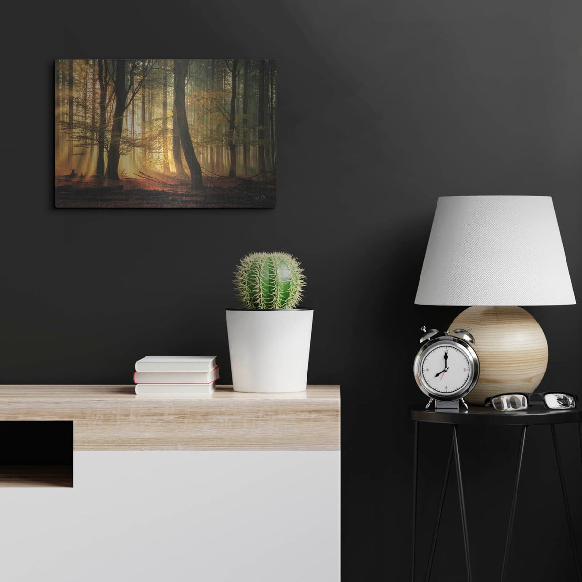 'Autumn Light' by Martin Podt – Metal Wall Art, 24x16 room view