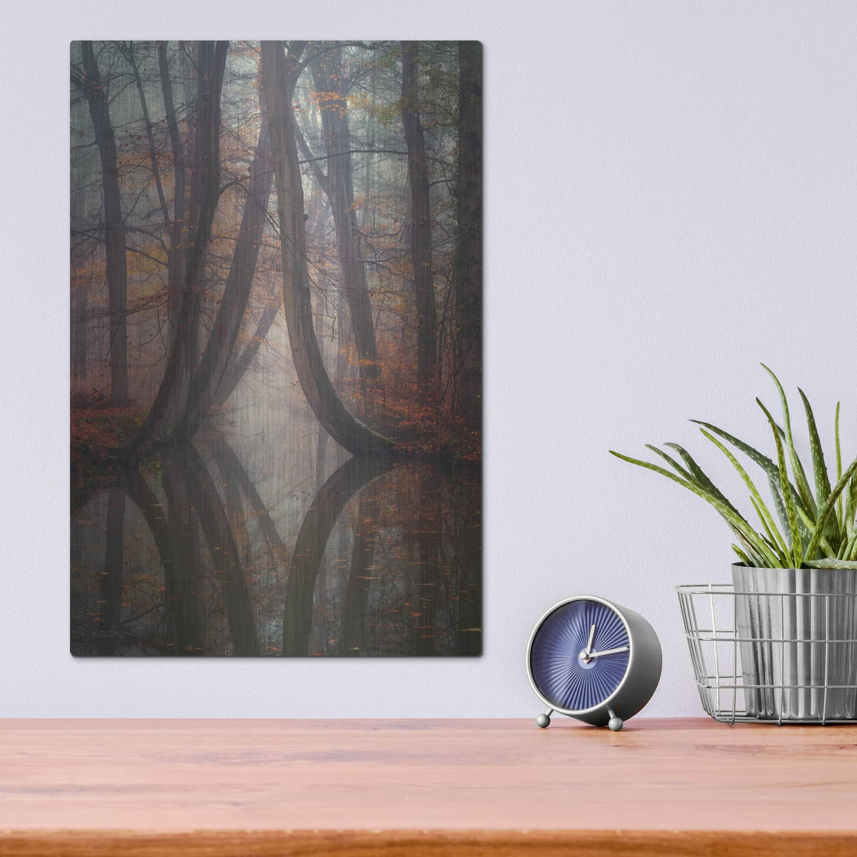 'Bent For Life' by Martin Podt – Metal Wall Art, 12x16 room view