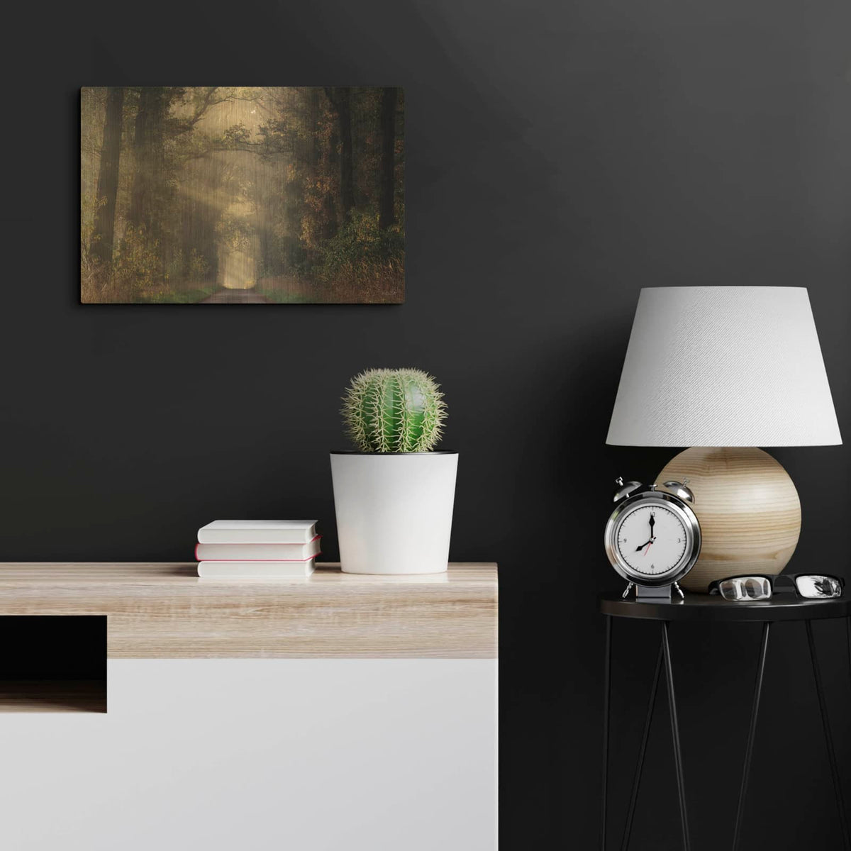 'Moody Morning' by Martin Podt – Metal Wall Art, 24x16 room view