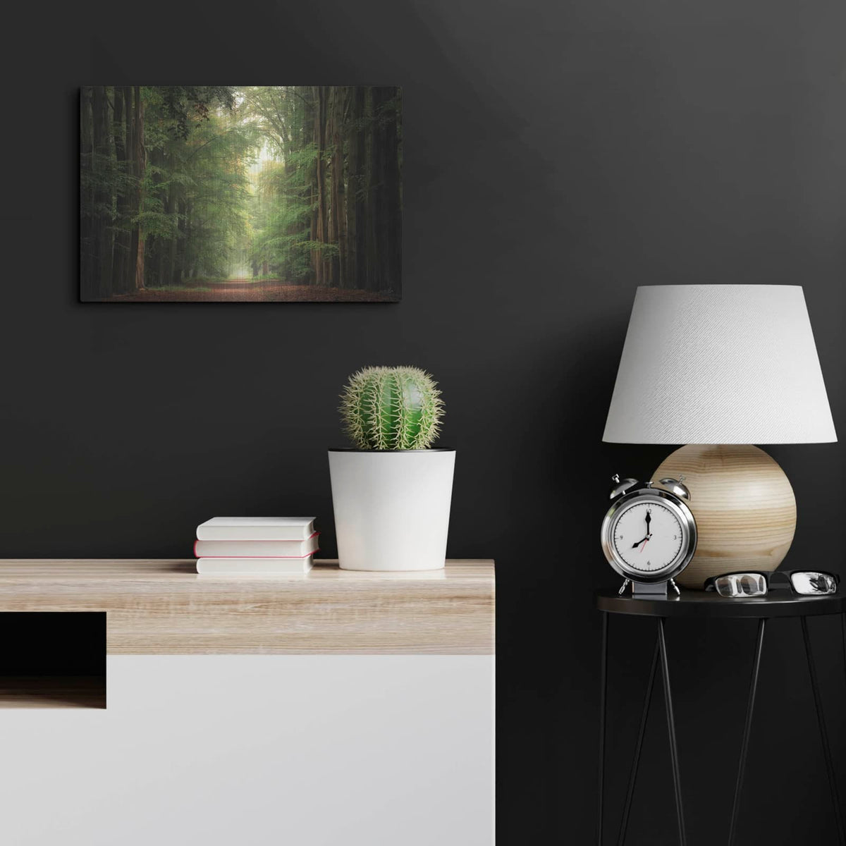 'Forest Bound' by Martin Podt – Metal Wall Art, 24x16 room view