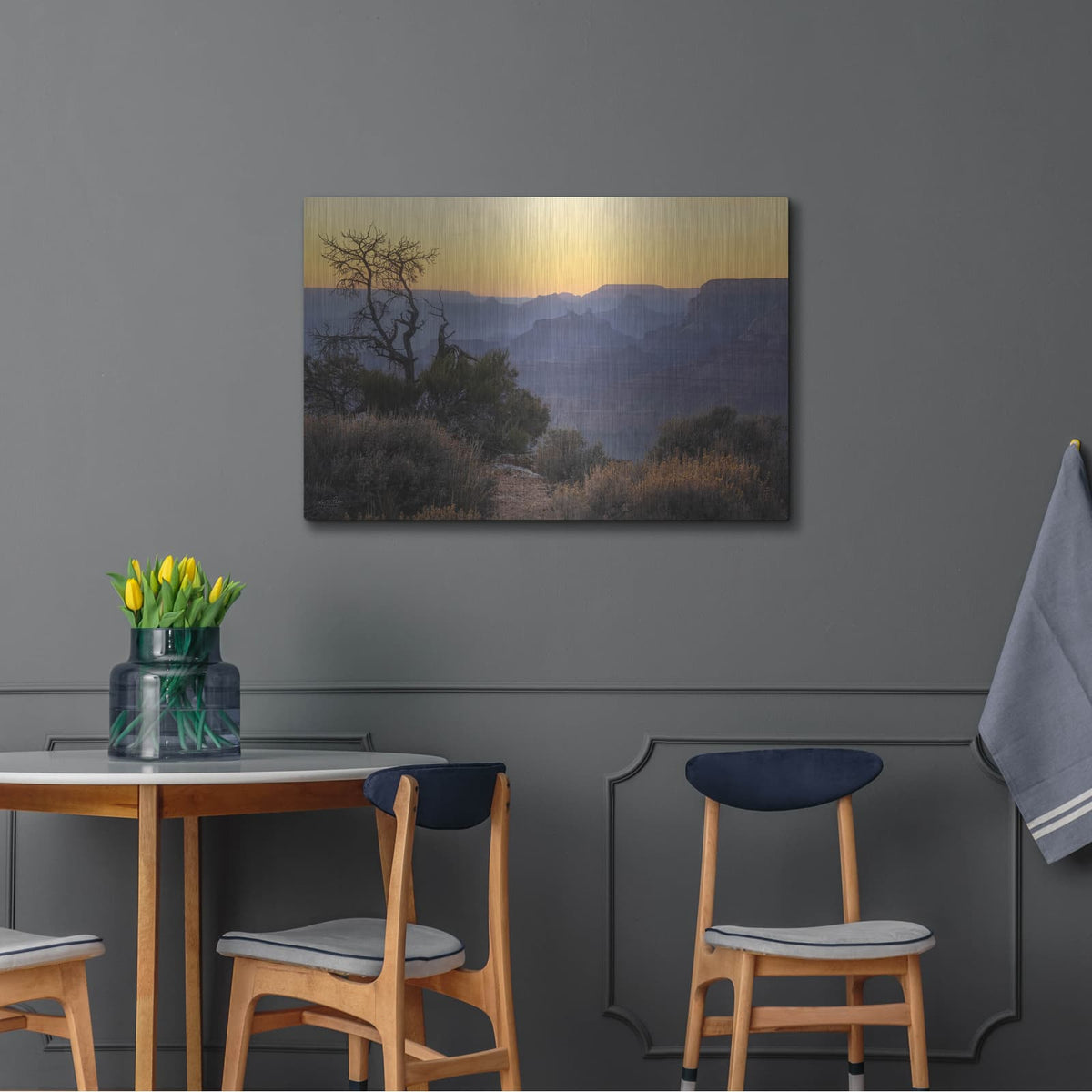 'Grand Canyon Sunset' by Martin Podt – Metal Wall Art, 36x24 room view