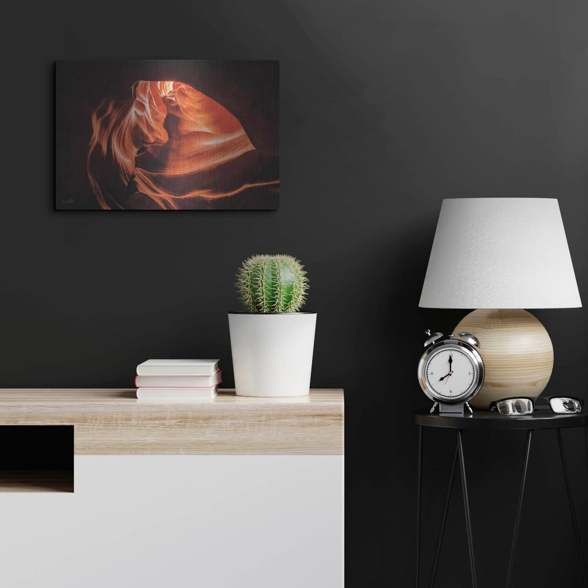 'Bleeding Heart' by Martin Podt – Metal Wall Art, 24x16 room view