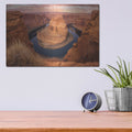 'Horseshoe Bend' by Martin Podt – Metal Wall Art, 16x12 room view