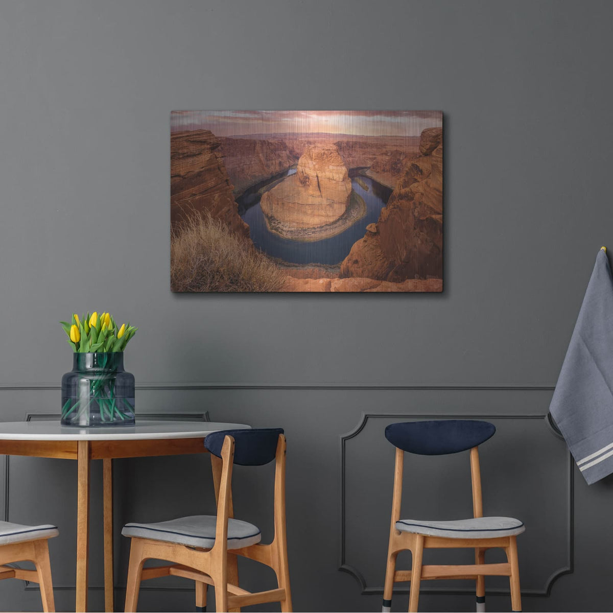 'Horseshoe Bend' by Martin Podt – Metal Wall Art, 36x24 room view