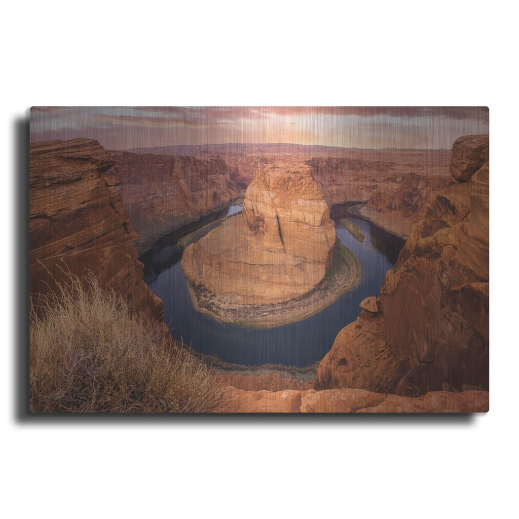 'Horseshoe Bend' by Martin Podt – Metal Wall Art