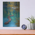 'S Curve' by Martin Podt – Metal Wall Art, 12x16 room view