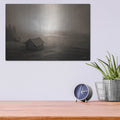 'Misty Morning Sunrise' by Martin Podt – Metal Wall Art, 16x12 room view