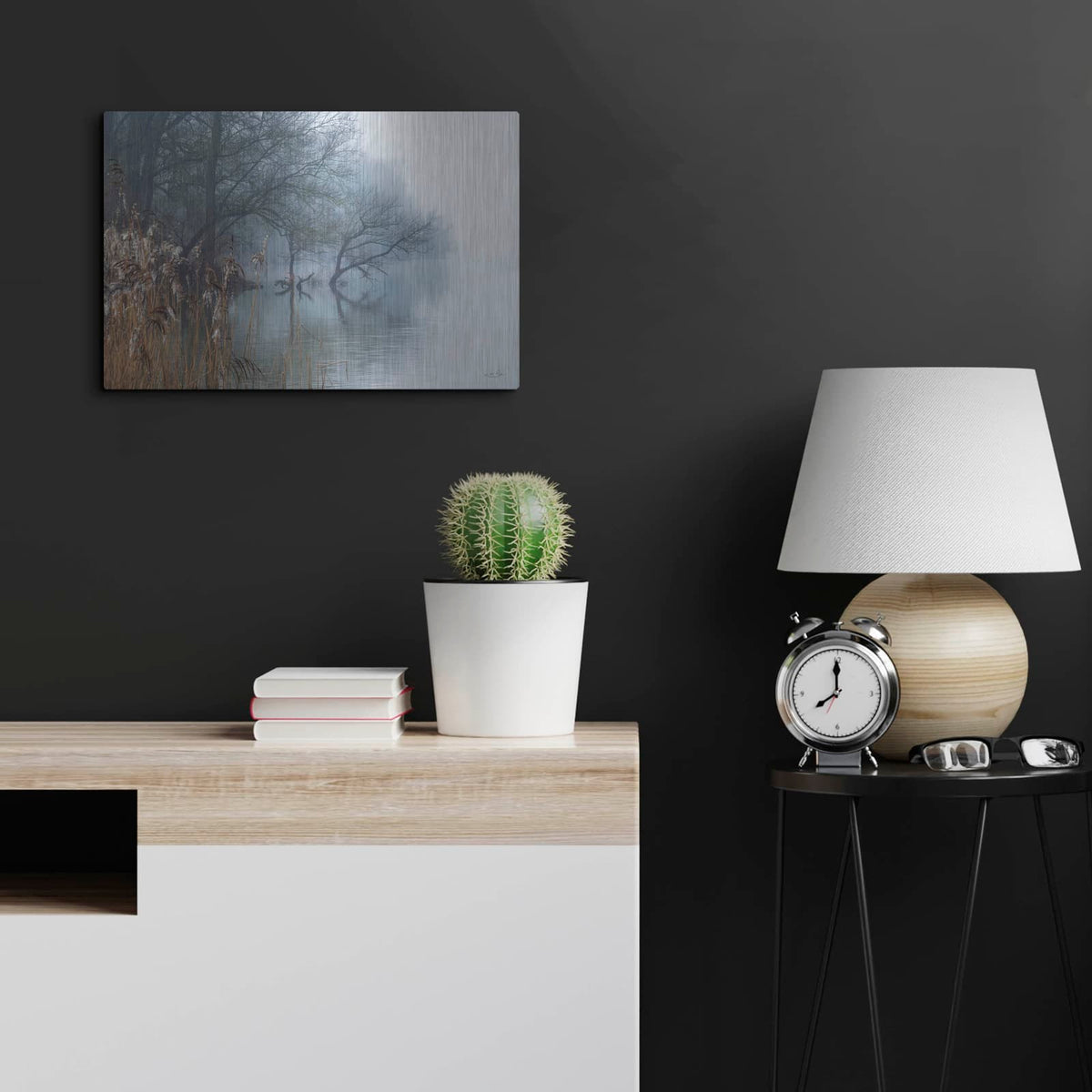 'In The Swamps' by Martin Podt – Metal Wall Art, 24x16 room view