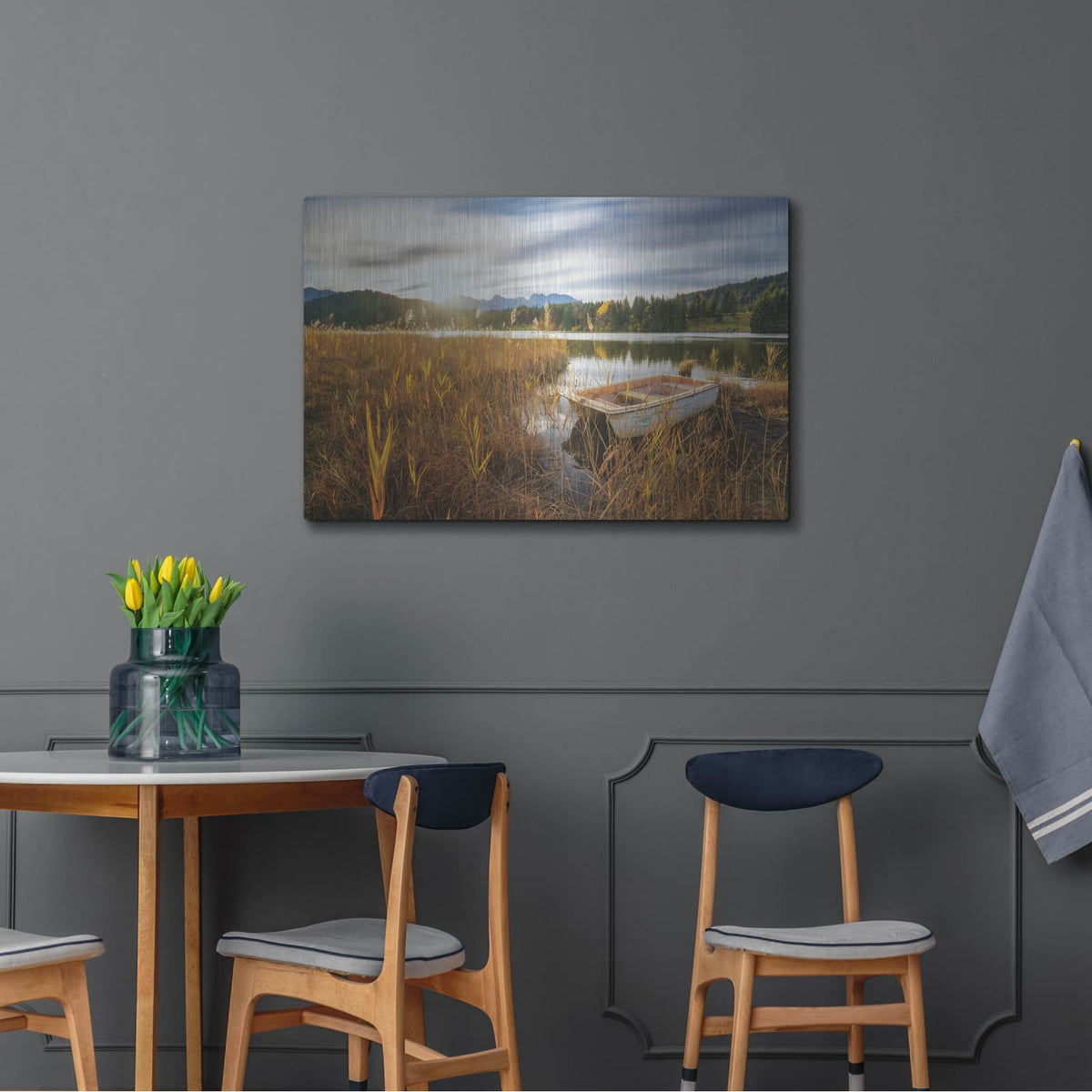 'At The Lake' by Martin Podt – Metal Wall Art, 36x24 room view