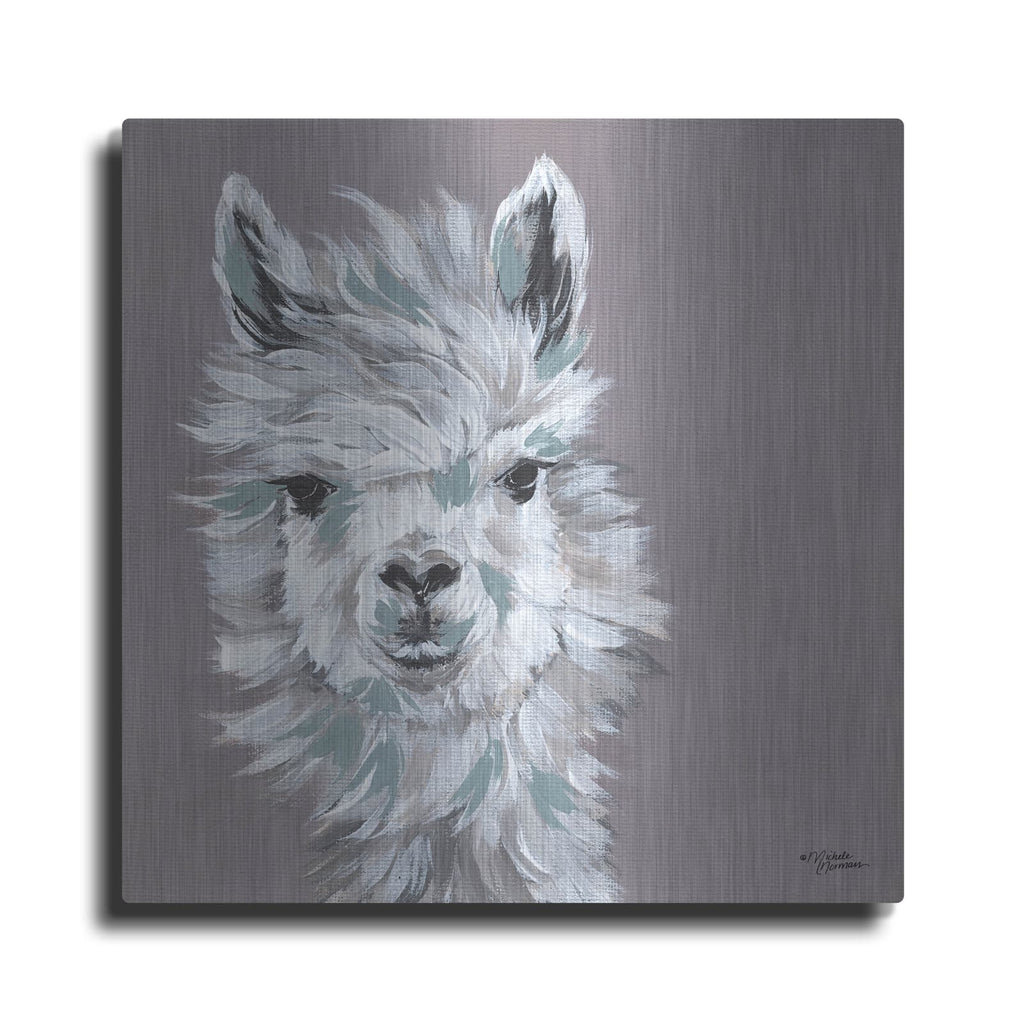 'Alpaca Punch' by Michele Norman – Metal Wall Art
