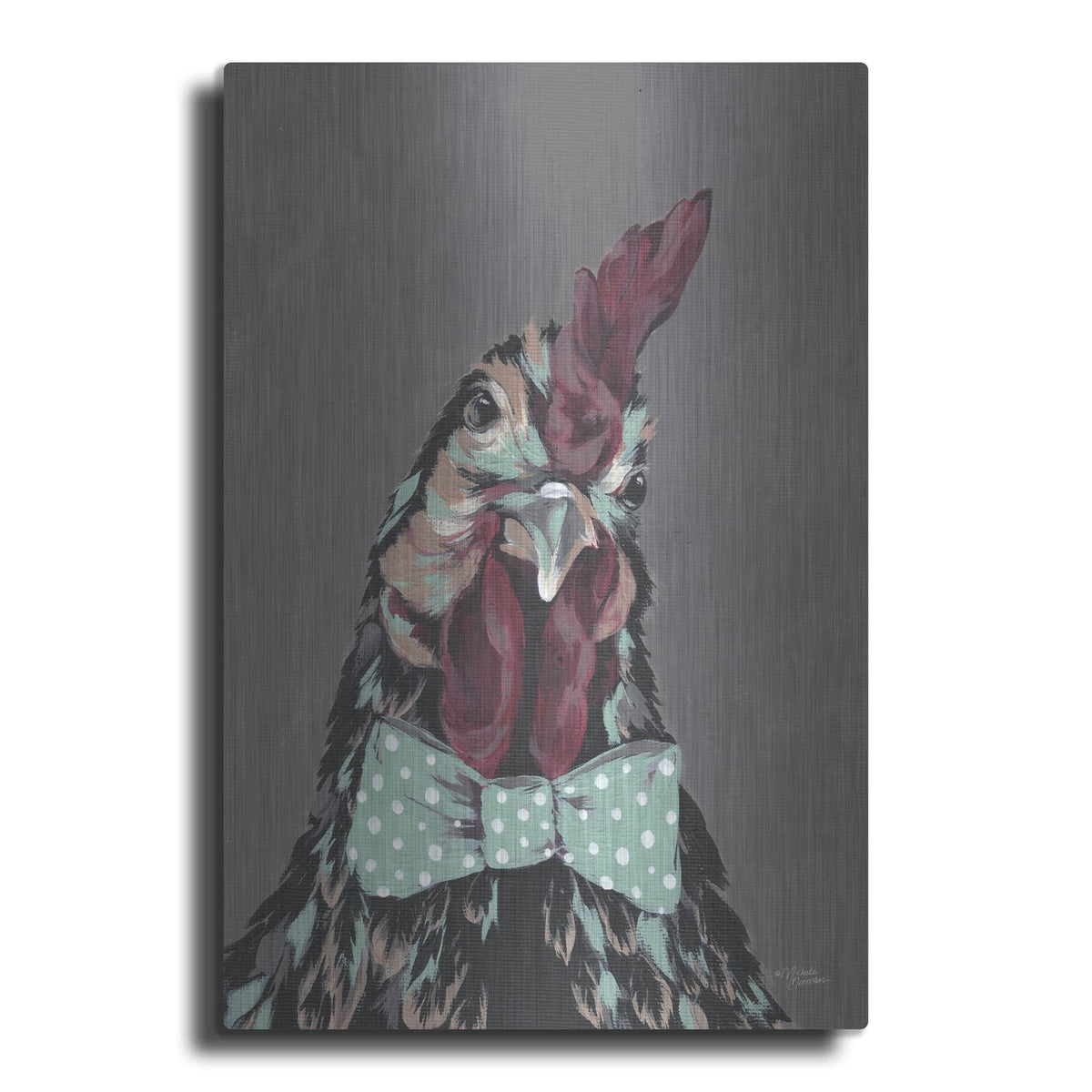 'Dapper Dude' by Michele Norman – Metal Wall Art