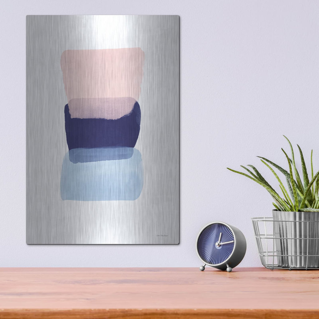 'Color Strokes' by Seven Trees Design – Metal Wall Art, 12x16 room view