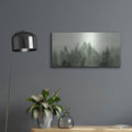 'Above The Tree Lines' by Stellar Design Studio – Metal Wall Art, 24x12 room view