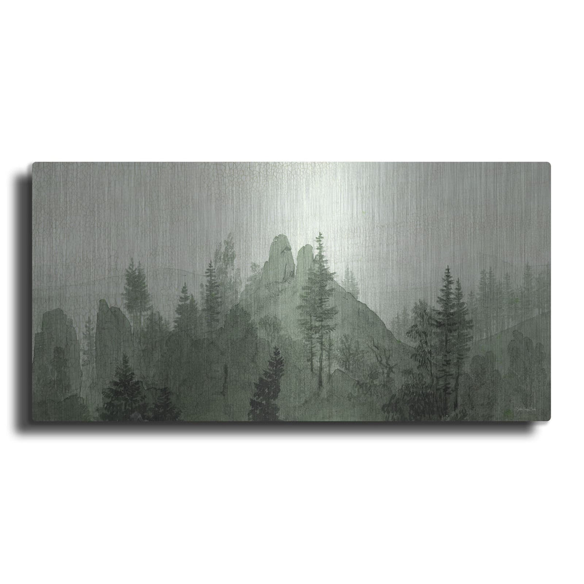 'Above The Tree Lines' by Stellar Design Studio – Metal Wall Art