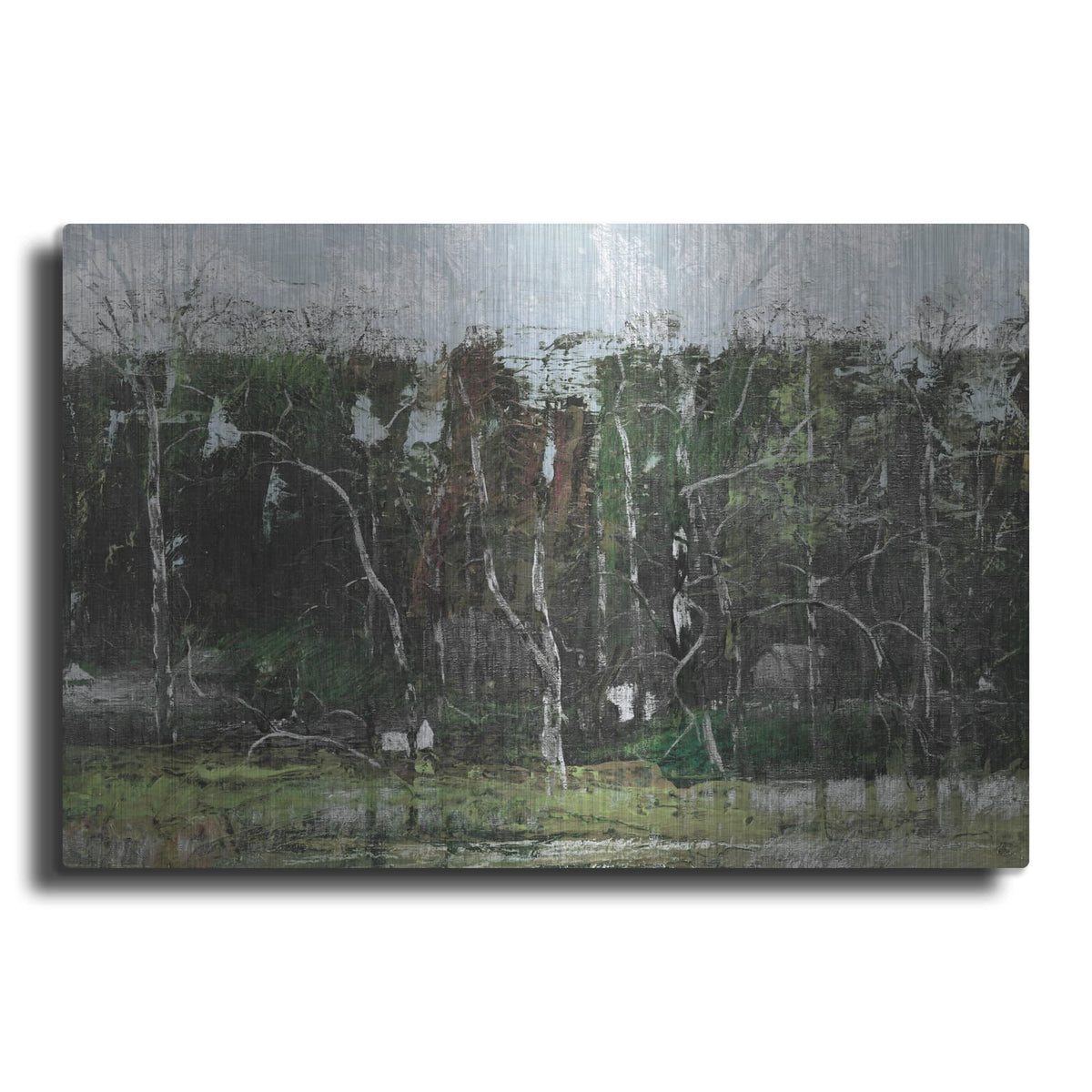 'Hidden Trees' by Stellar Design Studio – Metal Wall Art