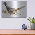 'Pheasant 2' by Stellar Design Studio – Metal Wall Art, 16x12 room view