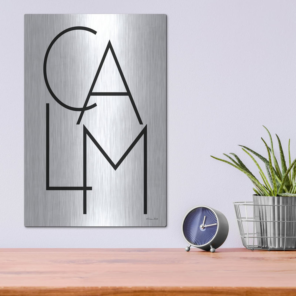 'Calm' by Susan Ball – Metal Wall Art, 12x16 room view