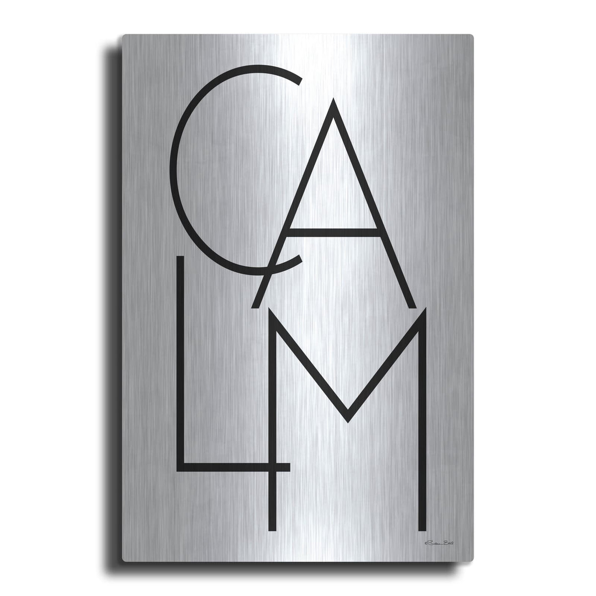 'Calm' by Susan Ball – Metal Wall Art