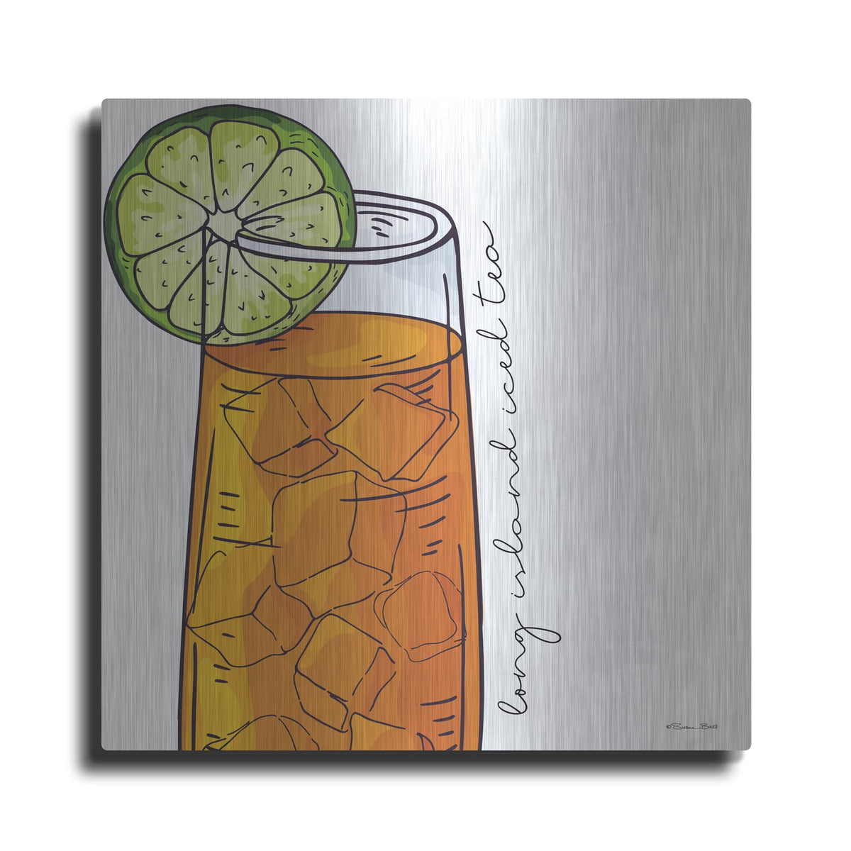 'Long Island' by Susan Ball – Metal Wall Art