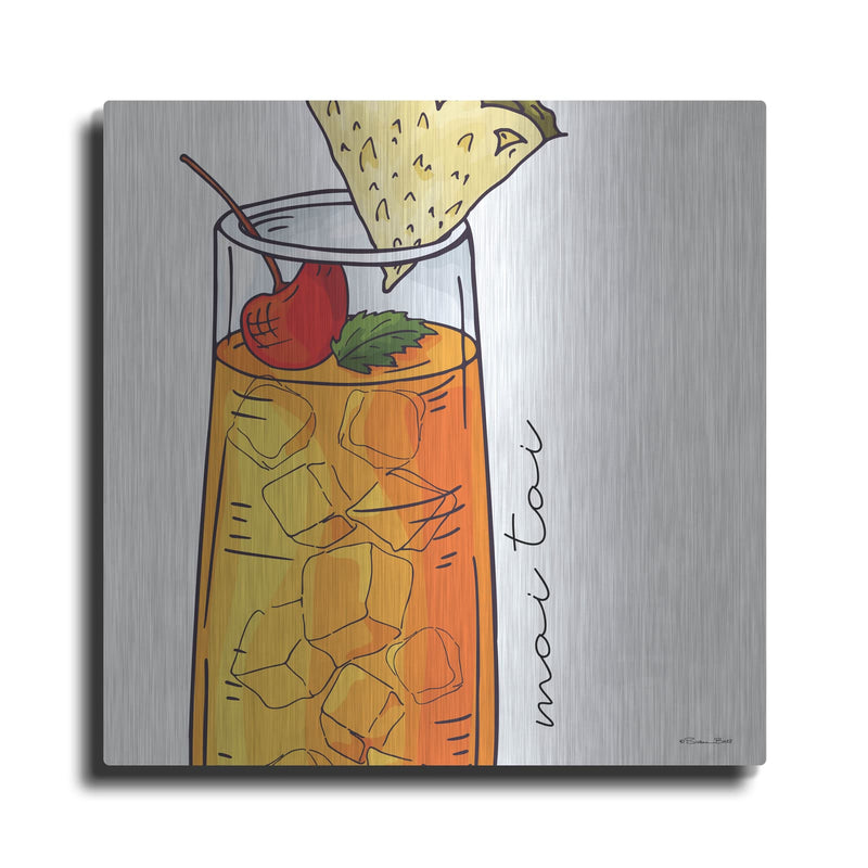 'Mai Tai' by Susan Ball – Metal Wall Art