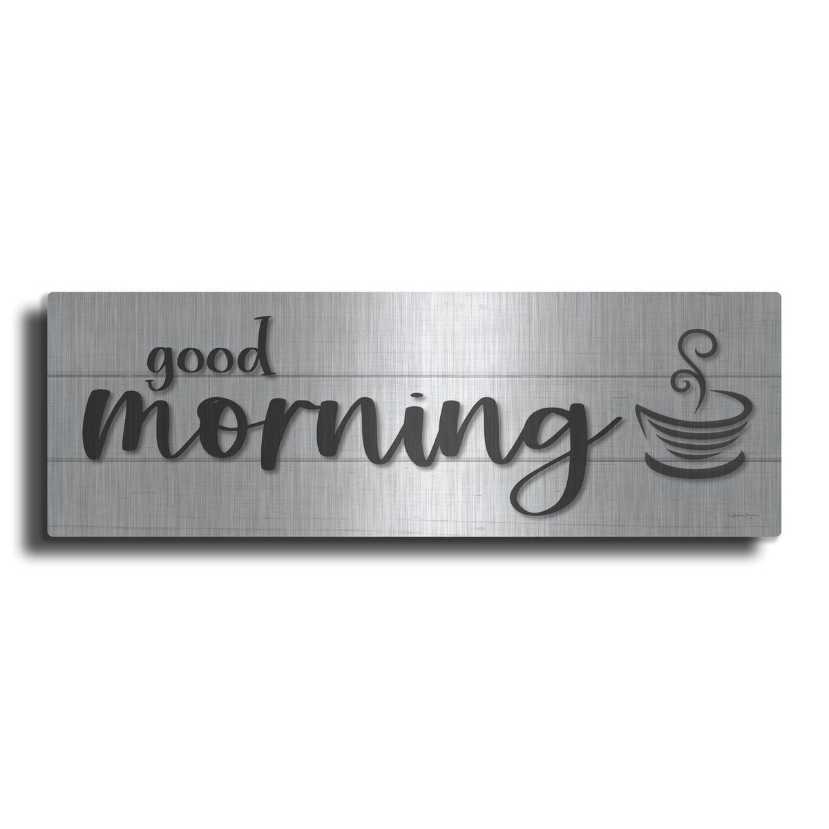 'Good Morning' by Susie Boyer – Metal Wall Art