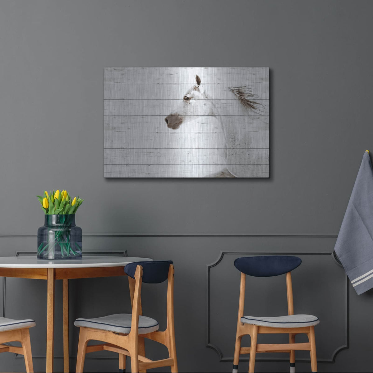 'Moonbay' by Kari Brooks – Metal Wall Art, 36x24 room view