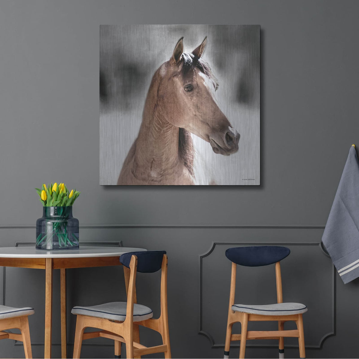 'Sugar' by Kari Brooks – Metal Wall Art, 36x36 room view