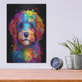 'Doodle Pup' by Dean Russo – Metal Wall Art, 12x16 room view