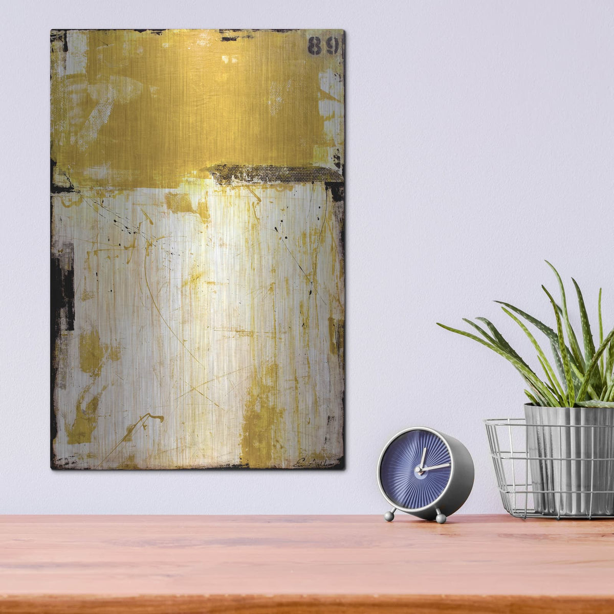 '89 South' by Erin Ashley – Metal Wall Art, 12x16 room view