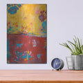 'Mexican Rose' by Erin Ashley – Metal Wall Art, 12x16 room view