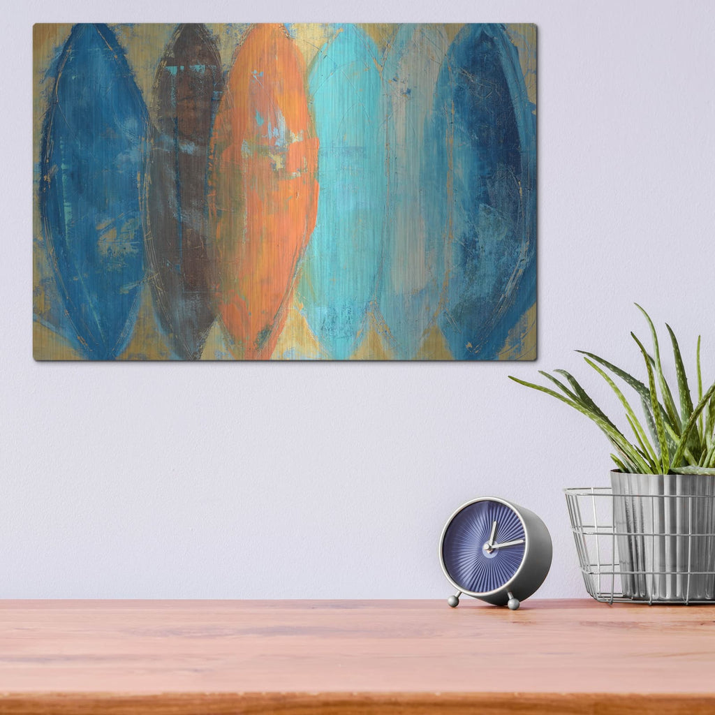 'Navaho Summer' by Erin Ashley – Metal Wall Art, 16x12 room view