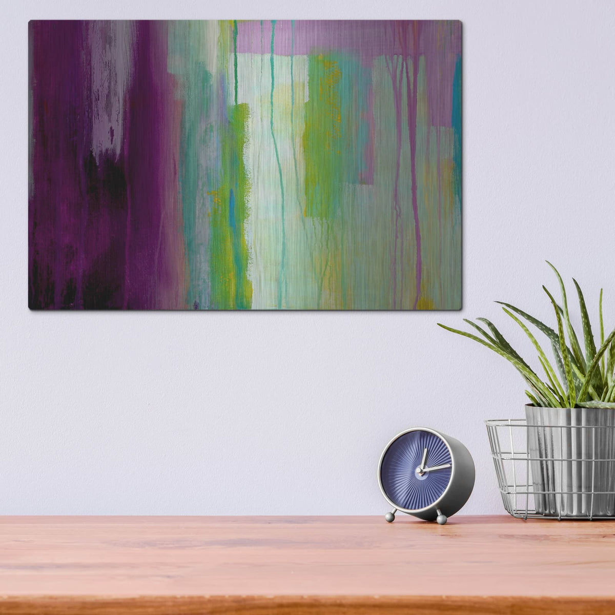 'Spring Stream II' by Erin Ashley – Metal Wall Art, 16x12 room view