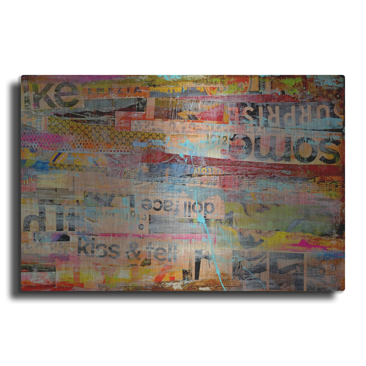 'Metro Mix II' by Erin Ashley – Metal Wall Art