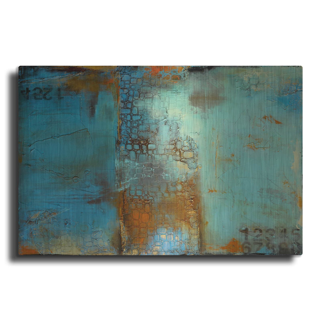 'Deja Blue' by Erin Ashley – Metal Wall Art