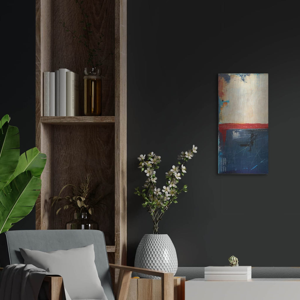 'LA Strip I' by Erin Ashley – Metal Wall Art, 12x24 room view