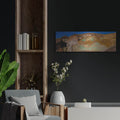 'Death Valley - Artists Pallette Panorama 1' by Luxe Metal Portfolio – Metal Wall Art, 36x12 room view