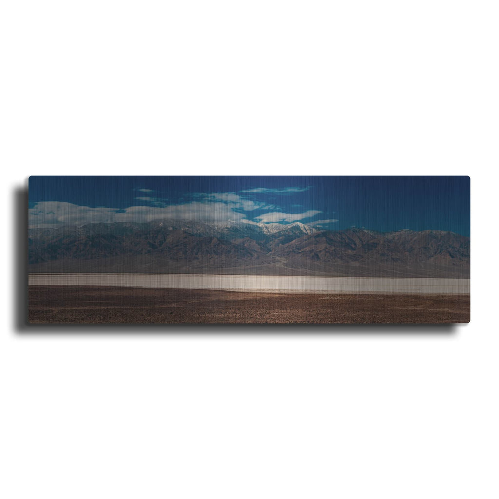 'Death Valley - Badwater Basin Panorama 3' by Luxe Metal Portfolio – Metal Wall Art