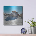 'Death Valley - Devils Golf Course 2' by Luxe Metal Portfolio – Metal Wall Art, 12x12 room view