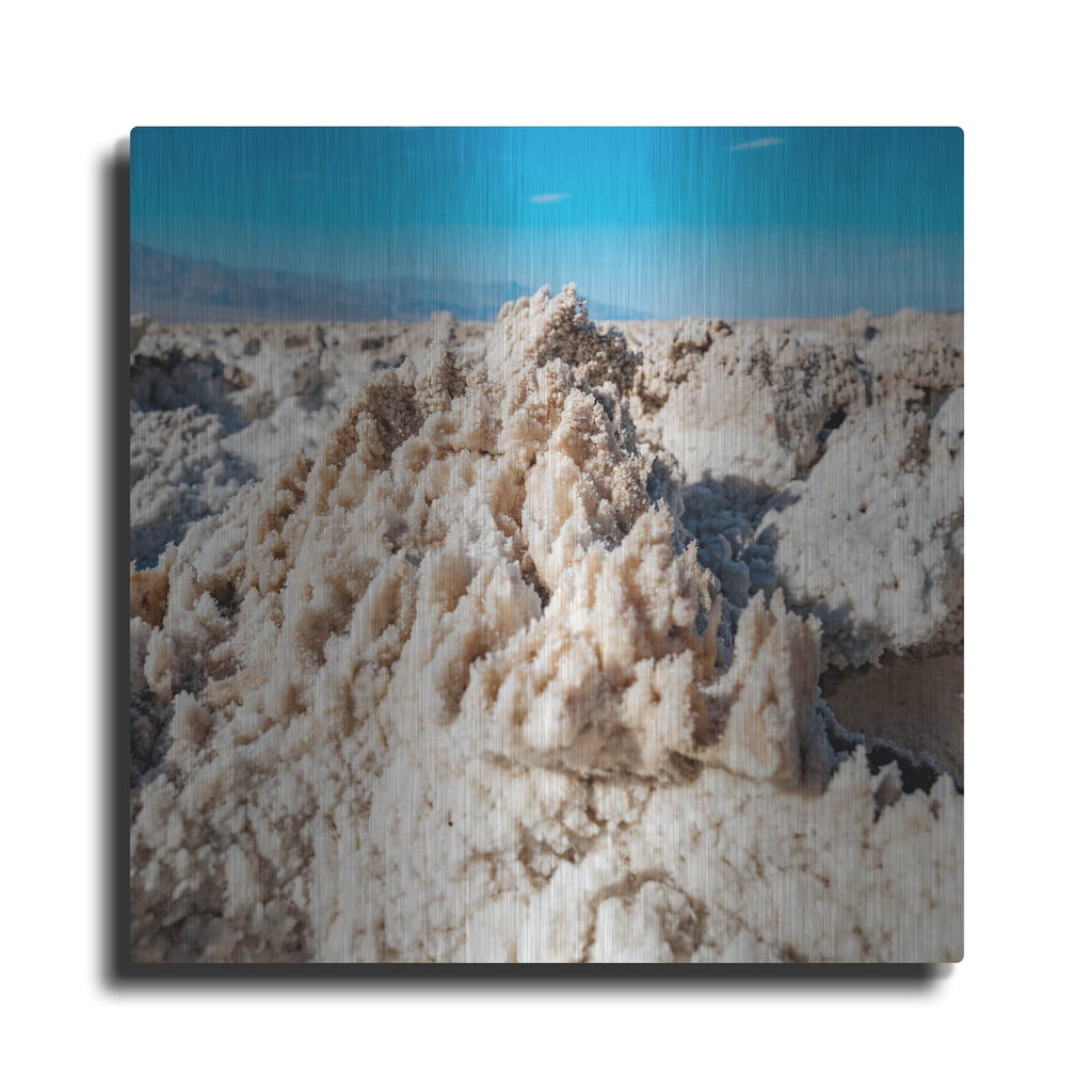 'Death Valley - Devils Golf Course 4' by Luxe Metal Portfolio – Metal Wall Art