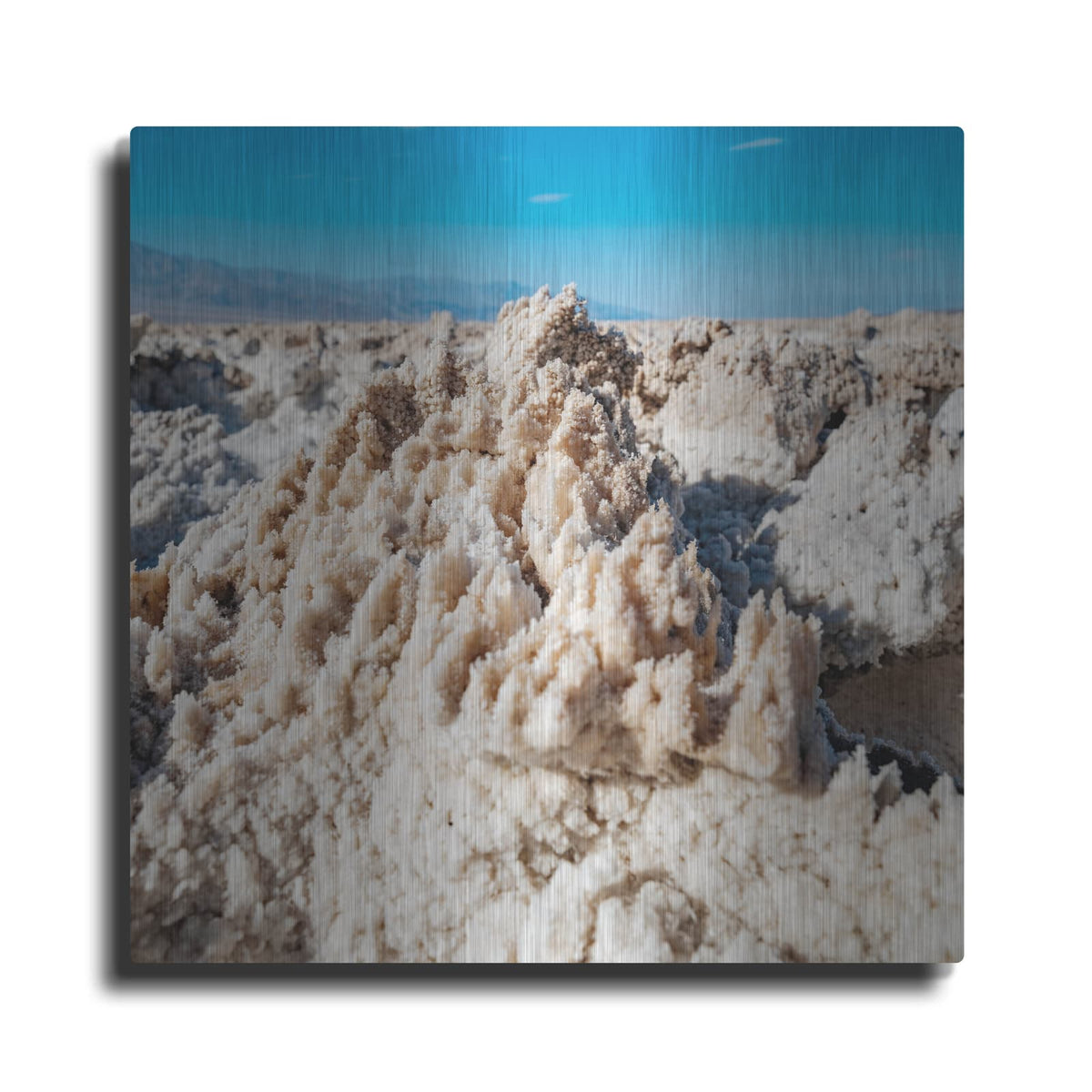 'Death Valley - Devils Golf Course 4' by Luxe Metal Portfolio – Metal Wall Art